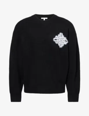 THE COUTURE CLUB Brand-Emblem Knitted Jumper