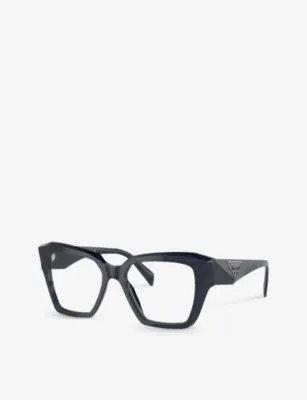 PRADA PR 09ZV sqaure-frame acetate optical glasses detail 2
