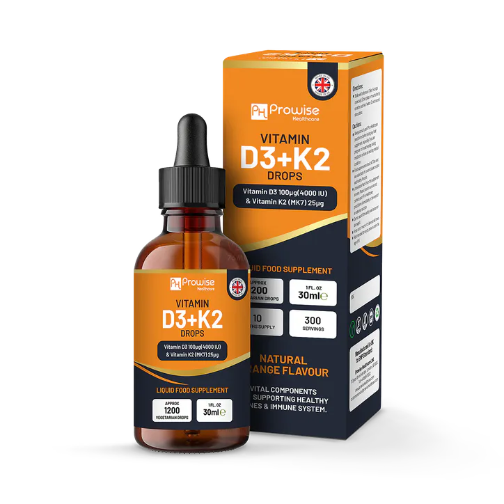 Prowise Healthcare Vitamin D3 4000iu + K2 MK7 25¬µg - 30ml Bottle