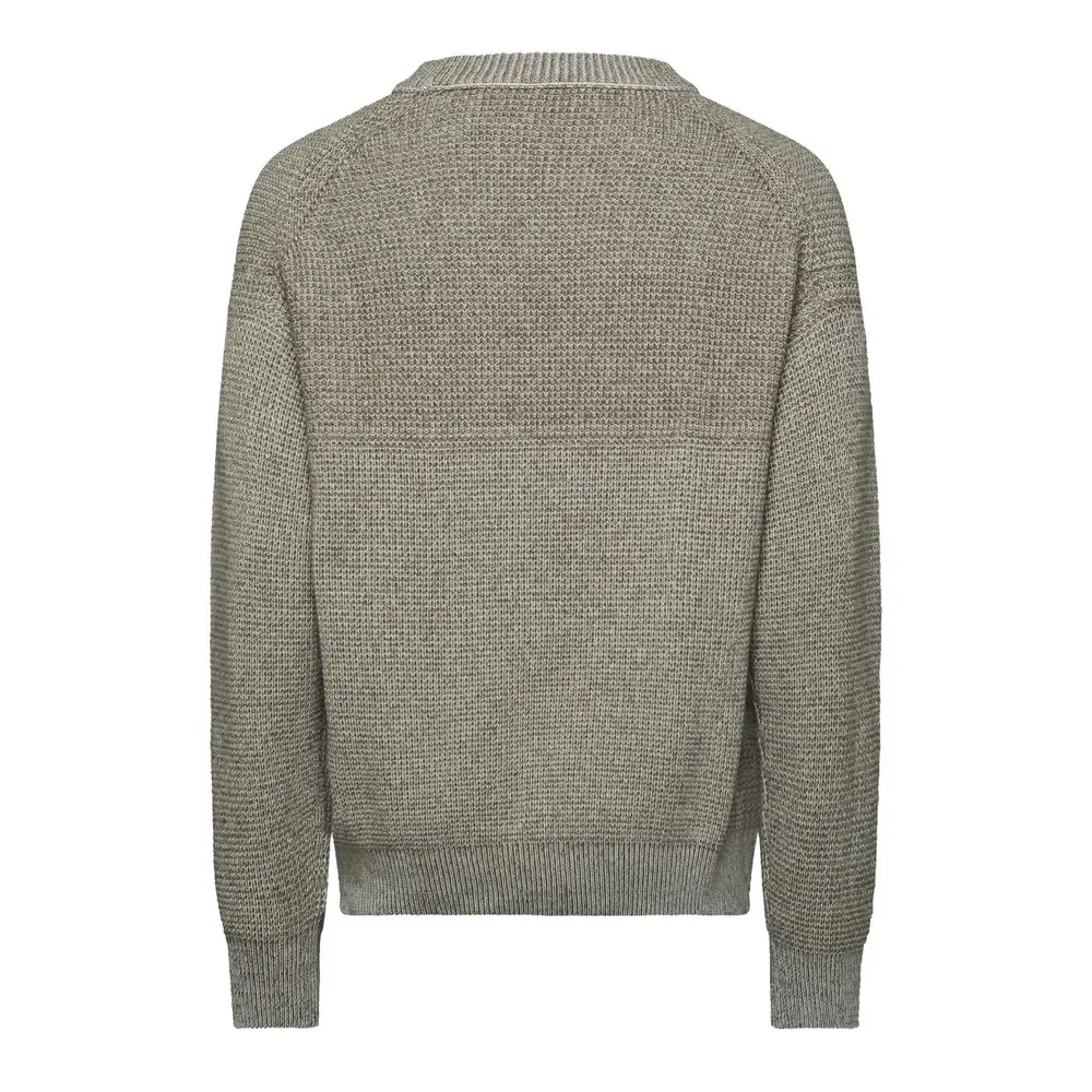Boss Men's Kartney Cotton Crew-Neck Long-Sleeve Jumper detail 2