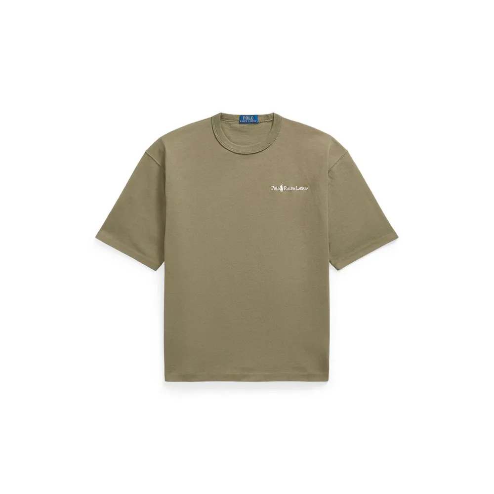 Polo Ralph Lauren Men's Back Logo Cotton Short-Sleeve Crew-Neck Oversized T-Shirt