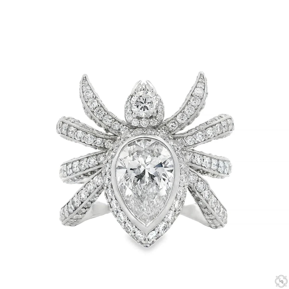 RINA - For Him CUSTOM CVD Wrap Around Spider Diamond Ring 70752 in Rose Gold / 10 – Ring