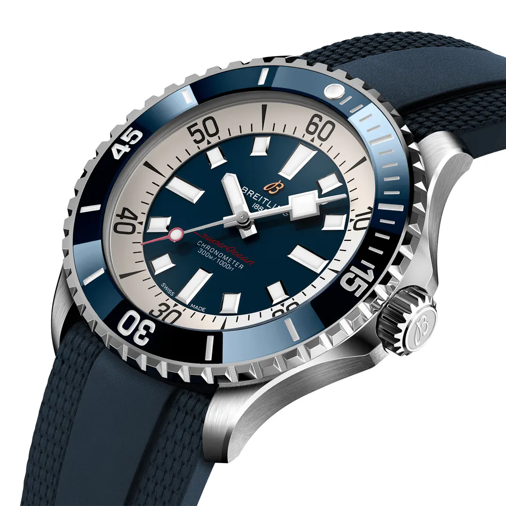 Breitling Superocean Automatic 46 Stainless Steel Watch detail 2
