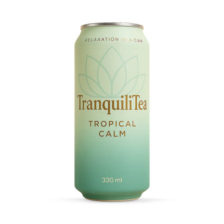 TranquiliTea Tropical Calm 330ml X 12 Can – Food & Drink > Drinks & Juices > Soft Drinks