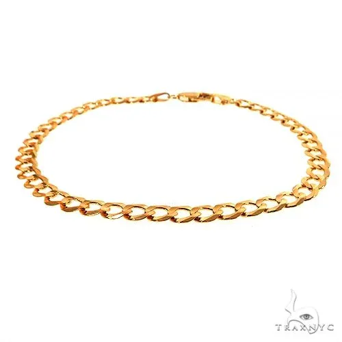 JALGAS - ROYAL CHAIN GROUP 14k Yellow Gold Solid Curb Link Bracelet 3.6mm 7 Inches 70262 in Yellow – Bracelet