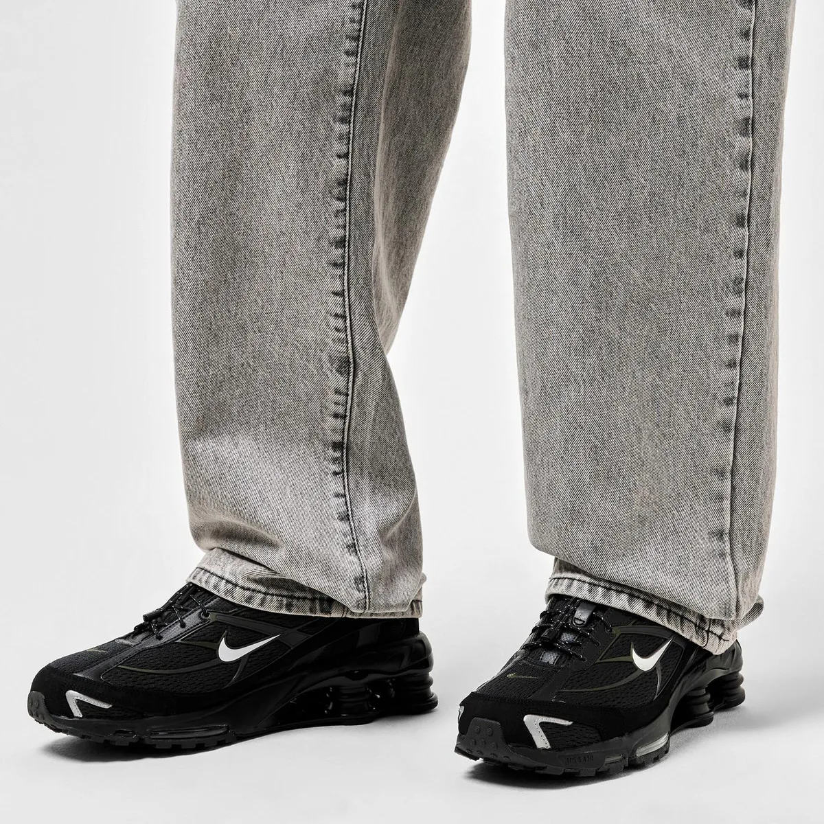 For Him Nike Mens Shox Ride 2 Shoes in Off Noir, additional product view 3