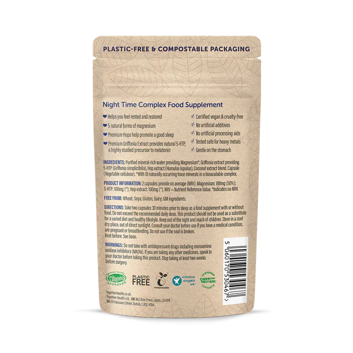 Together Health Night Time 60 x Capsules, additional product view 2