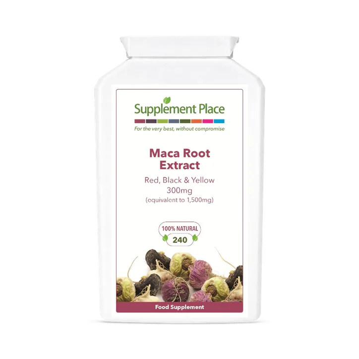 Supplement Place Maca Root Extract | Equiv. to 1,500mg | 240 Capsules