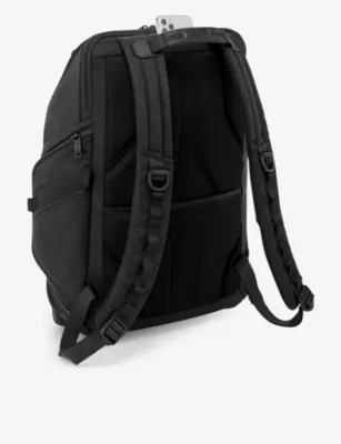 TUMI Renegade front-pocket top-handle ballistic-nylon backpack detail 3