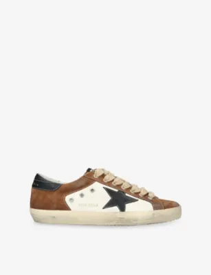 GOLDEN GOOSE Superstar 81945 leather trainers - EUR 45 / 11 UK MEN in BROWN/OTH – Mens | Trainers | Lace up trainers