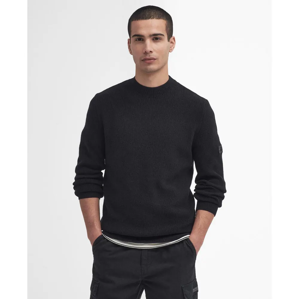 Barbour International Crawley Crew Neck Jumper detail 2