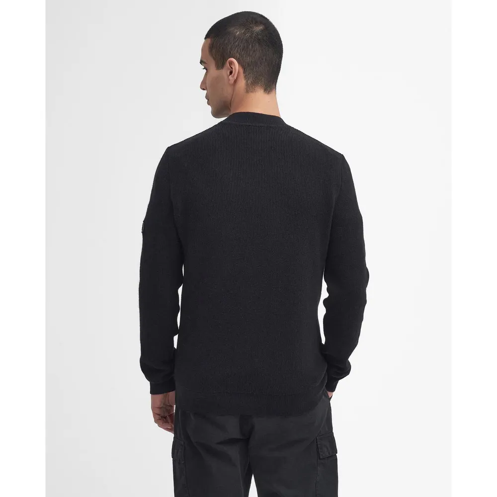 Barbour International Crawley Crew Neck Jumper detail 3