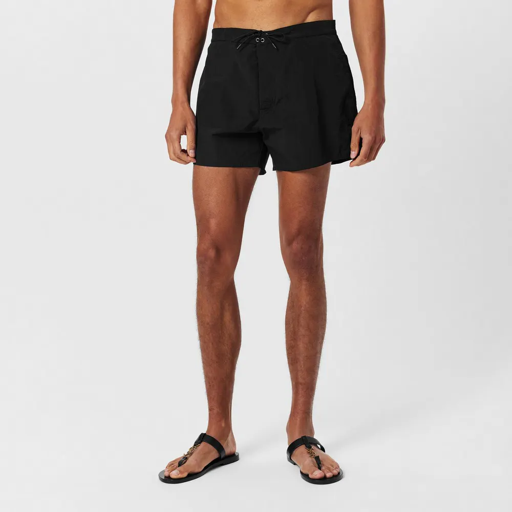 Saint Laurent Men's Logo Quick-Drying Swim Shorts detail 3