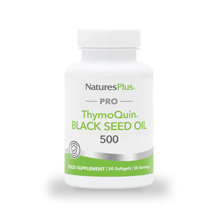 NaturesPlus PRO ThymoQuin Black Seed Oil vegan softgels