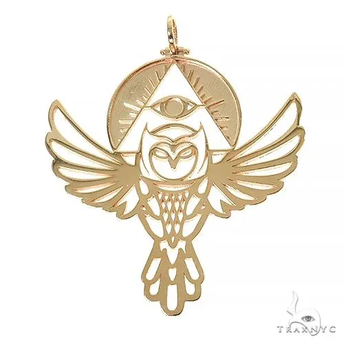 RINA - For Him CUSTOM Custom Made Owl Pendant 67454 – Pendant