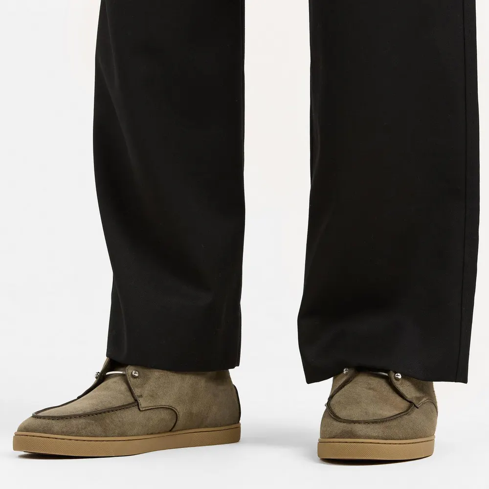 Christian Louboutin Men's Char Chambeliss Chukka Boots in Bronzo, additional product view 3