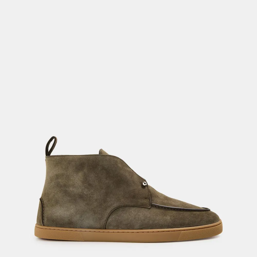 Christian Louboutin Men's Char Chambeliss Chukka Boots in Bronzo – Footwear