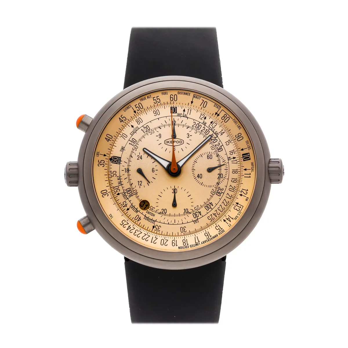Ikepod Aeronautical Chronograph – Pre-owned luxury watches