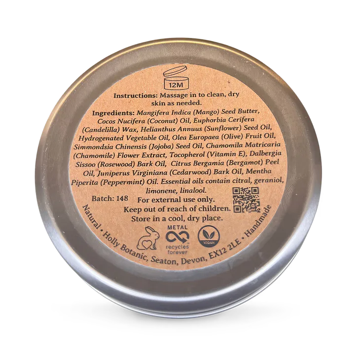Holly Botanic Natural Bedtime Body Balm | 95g detail 3