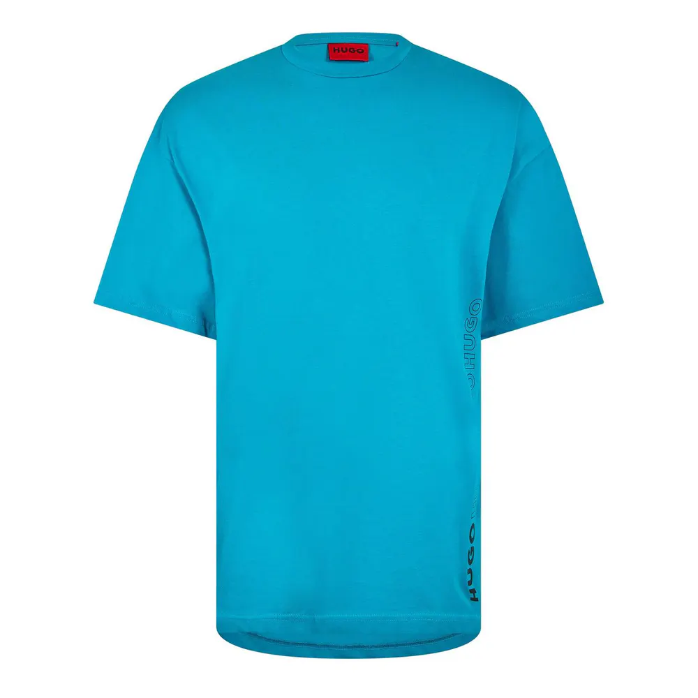 Hugo Mens HUGO Short Sleeve T-Shirt with Logo Detail (Tiki)