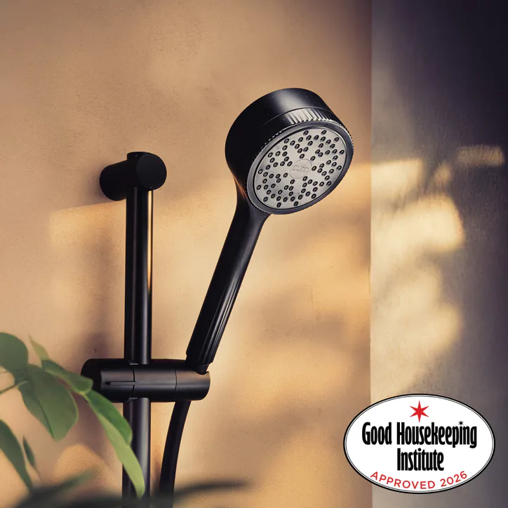 Curo Skin Filtered Shower Head Brushed Gold, additional product view 2