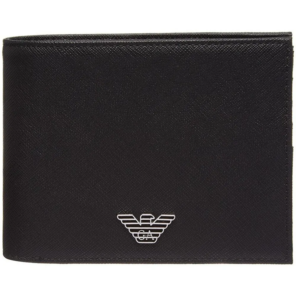 Emporio Armani Men's Leather Billfold Wallet