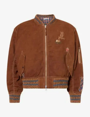 STORY MFG Seed Cotton Bomber Jacket in Work Is Love – Mens | Coats & jackets | Bomber jackets