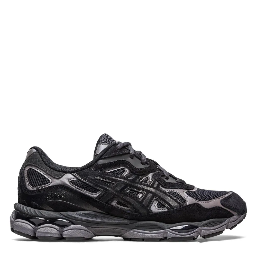 Asics Gel-Nyc Trainers in Graphite/Black – Footwear