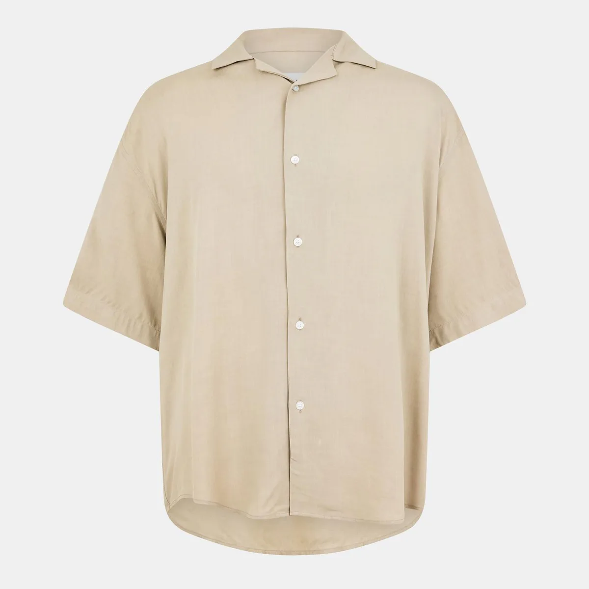 Ami Paris Men's Short Sleeve Plain Shirt