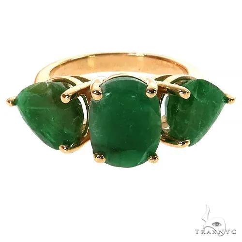 PIA - For Him GEMSTONES Mystical Meadow Emerald Ring 69623 in Rose / 4 – Ring