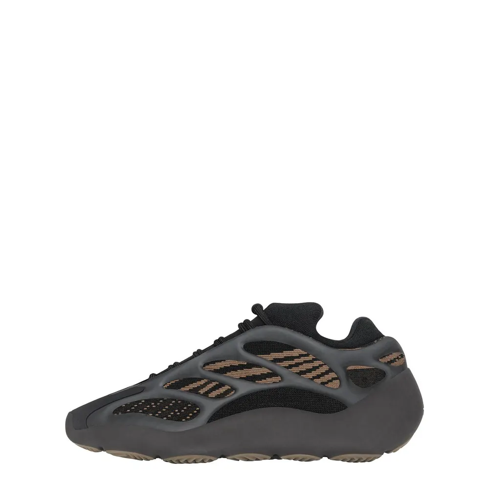 Yeezy Men's 700 V3 Clay Brown Glow in the Dark Sneakers in Clay Brown, additional product view 2
