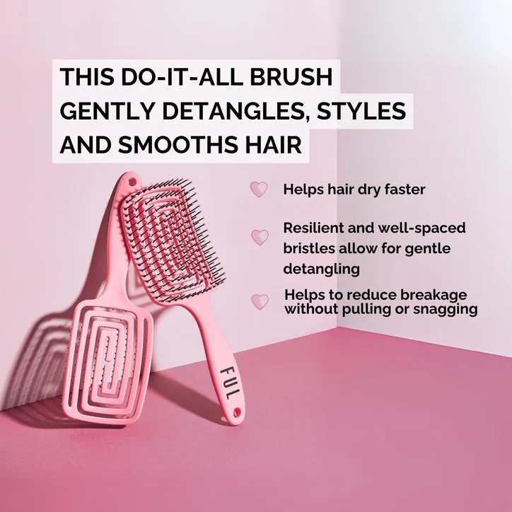 FUL Vented Hair Brush detail 2
