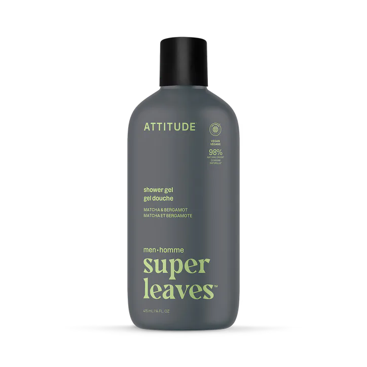 Attitude Men's Shower Gel Matcha & Bergamot