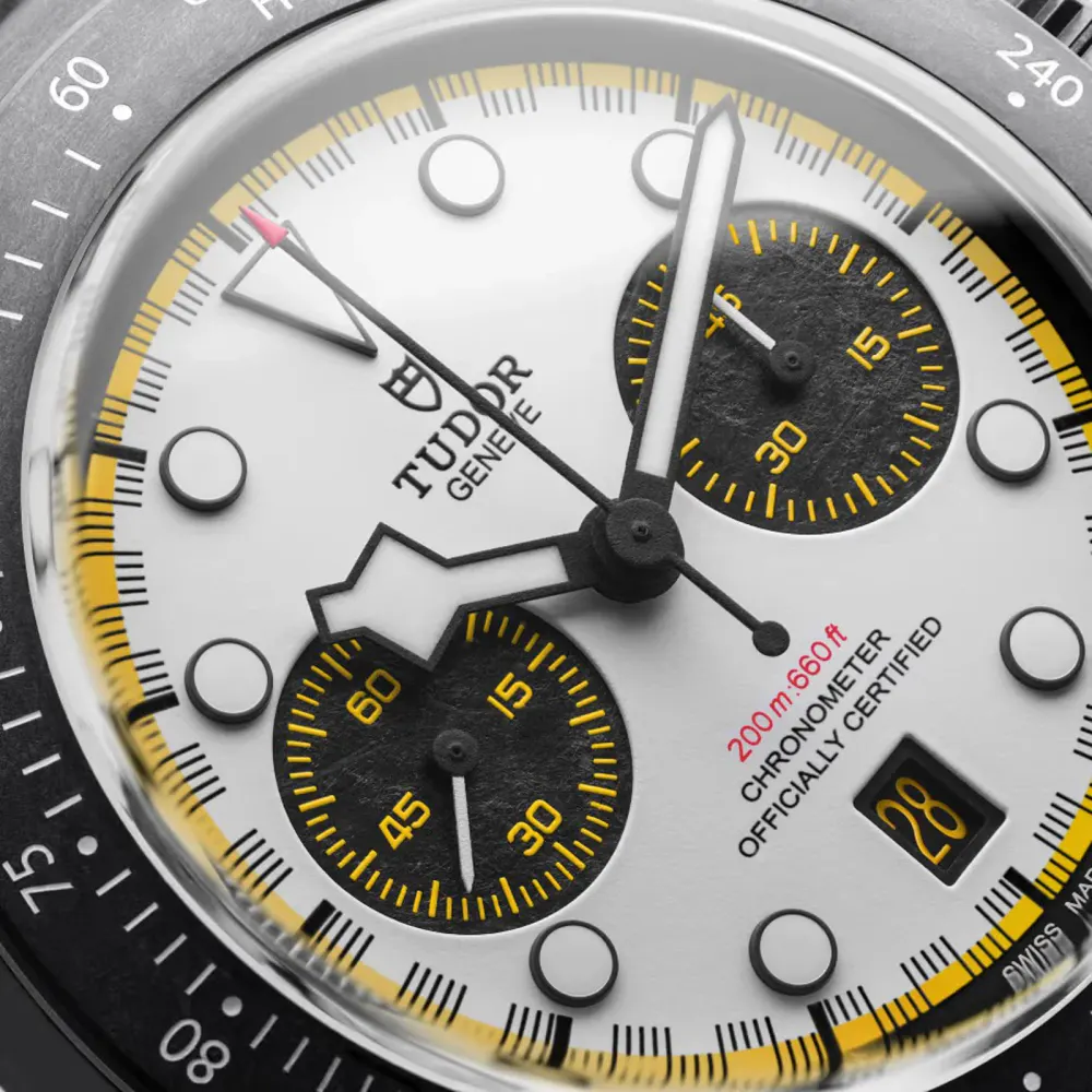 Tudor Black Bay Chrono Carbon 26 Limited Edition 42mm Mens Watch detail 3