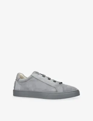 TODS Cassetta Suede Trainers - EUR 46 / 12 UK MEN in GREY, additional product view 3