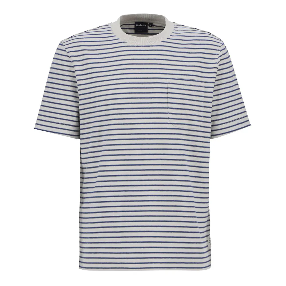 Barbour Frensham Striped T-Shirt in Oatmeal – Clothing