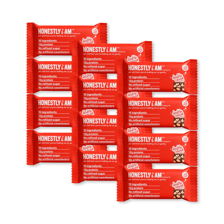 Honestly I Am™ Double Cocoa Clean Protein Bar 12 x 48g
