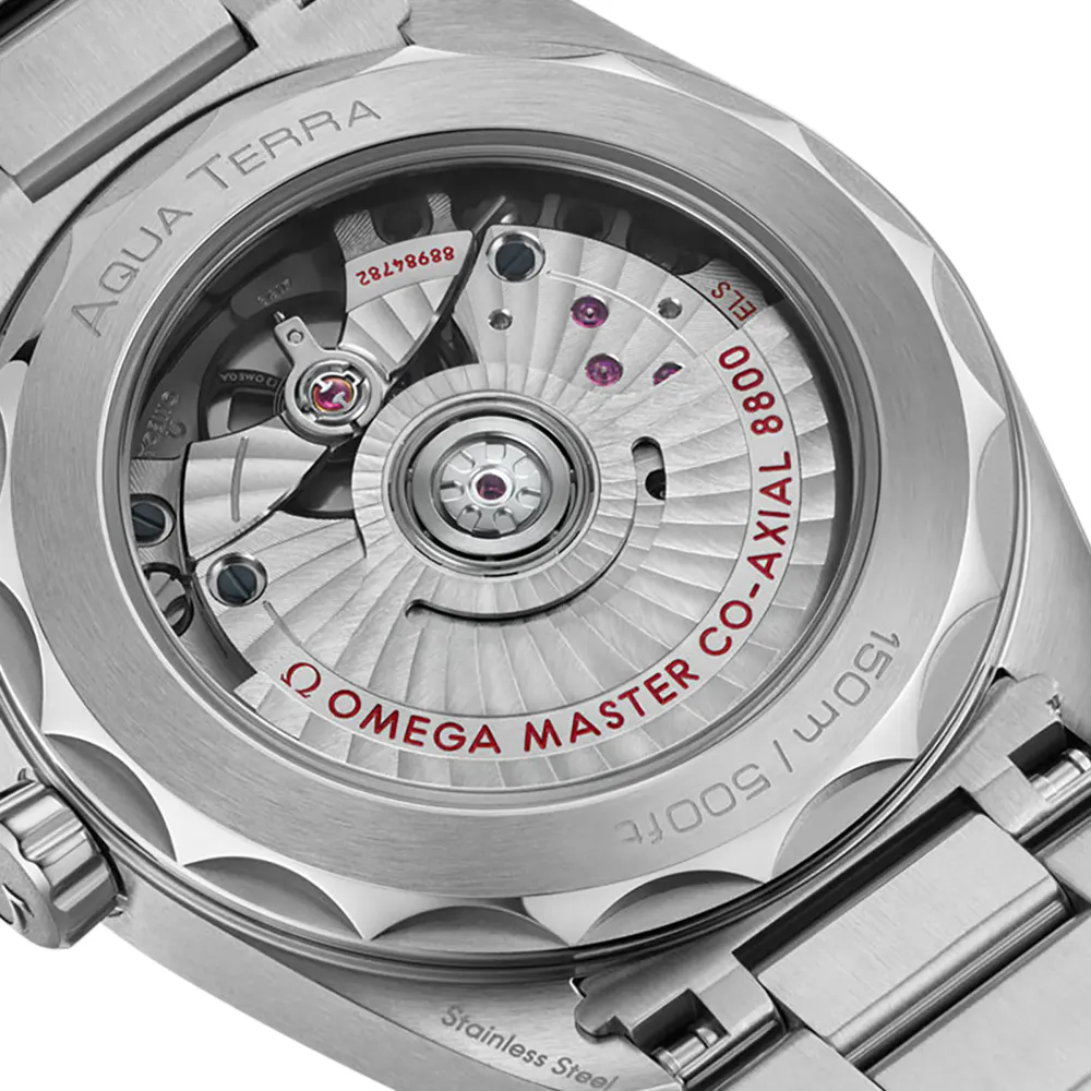 Omega Seamaster Aqua Terra 150M Mens Blue Dial 38mm Automatic Co-Axial Mens Watch detail 3