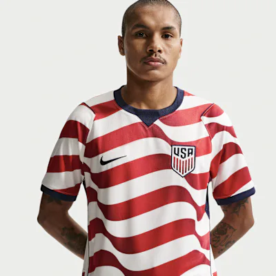 Nike USMNT 2026 Stadium Home Men's Nike Dri-FIT Football Replica Shirt - Sail/Midnight Navy/Midnight Navy