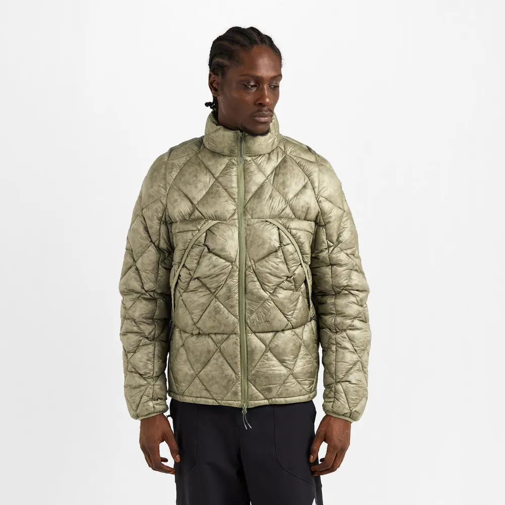 ROA Men's Nuna Quilted Jacket in Sage Green, additional product view 3