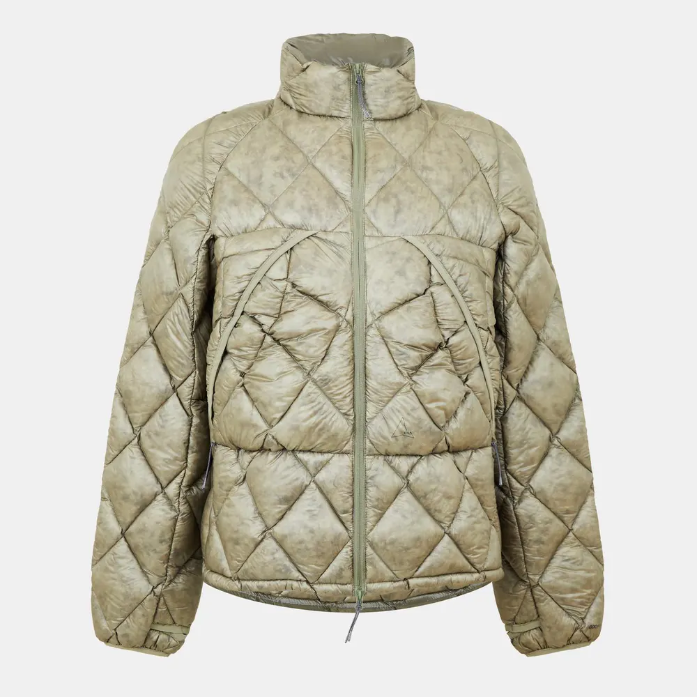 ROA Men's Nuna Quilted Jacket in Sage Green – Clothing