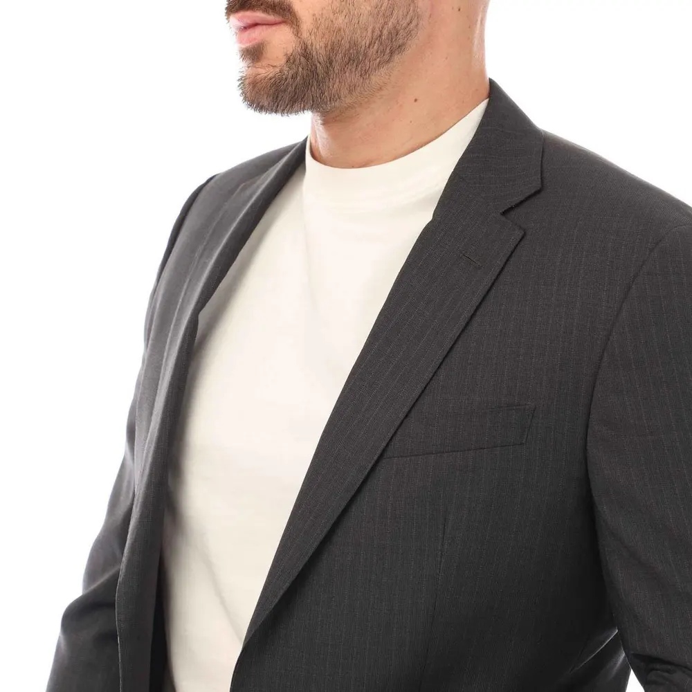 Boss Jeckson Blazer Jacket in Grey, additional product view 3