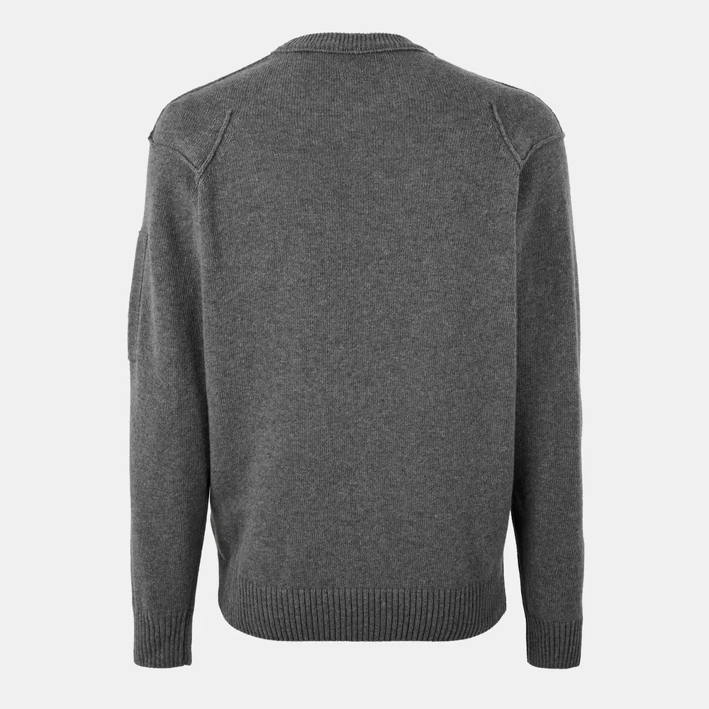 CP Company Lambswool Crewneck Jumper detail 2