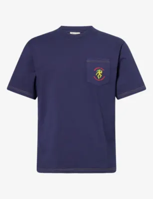 NICHOLAS DALEY Sound Clash Graphic-Print Cotton T-Shirt