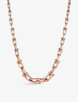 TIFFANY & CO Tiffany HardWear 18ct rose-gold necklace