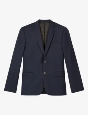 THE KOOPLES Notch-Lapel Slim-Fit Wool Blazer