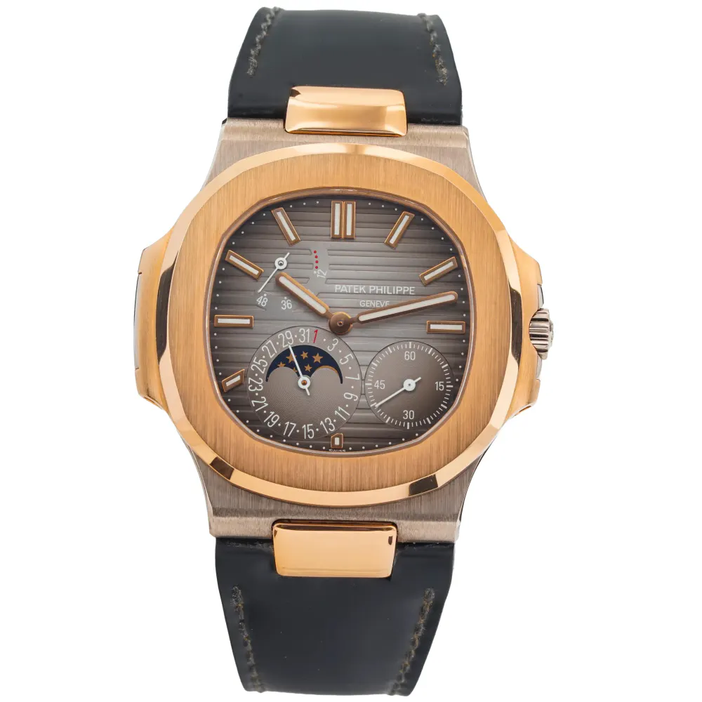 Patek Philippe Nautilus 5712GR-001 — 2014 — Very good in Slate Baton – Pre-owned watches