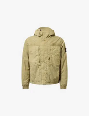 STONE ISLAND Warp Rib Nylon-TC Hooded Jacket