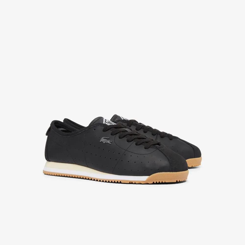 Lacoste Club-Low Leather Trainers detail 2
