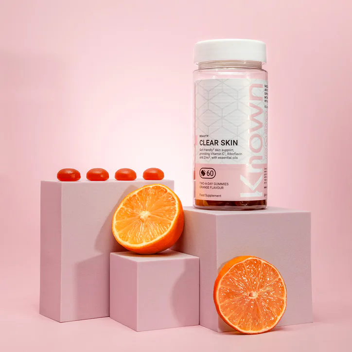 Known Nutrition Clear Skin Orange Flavour 60 Gummies 60Gummy detail 2